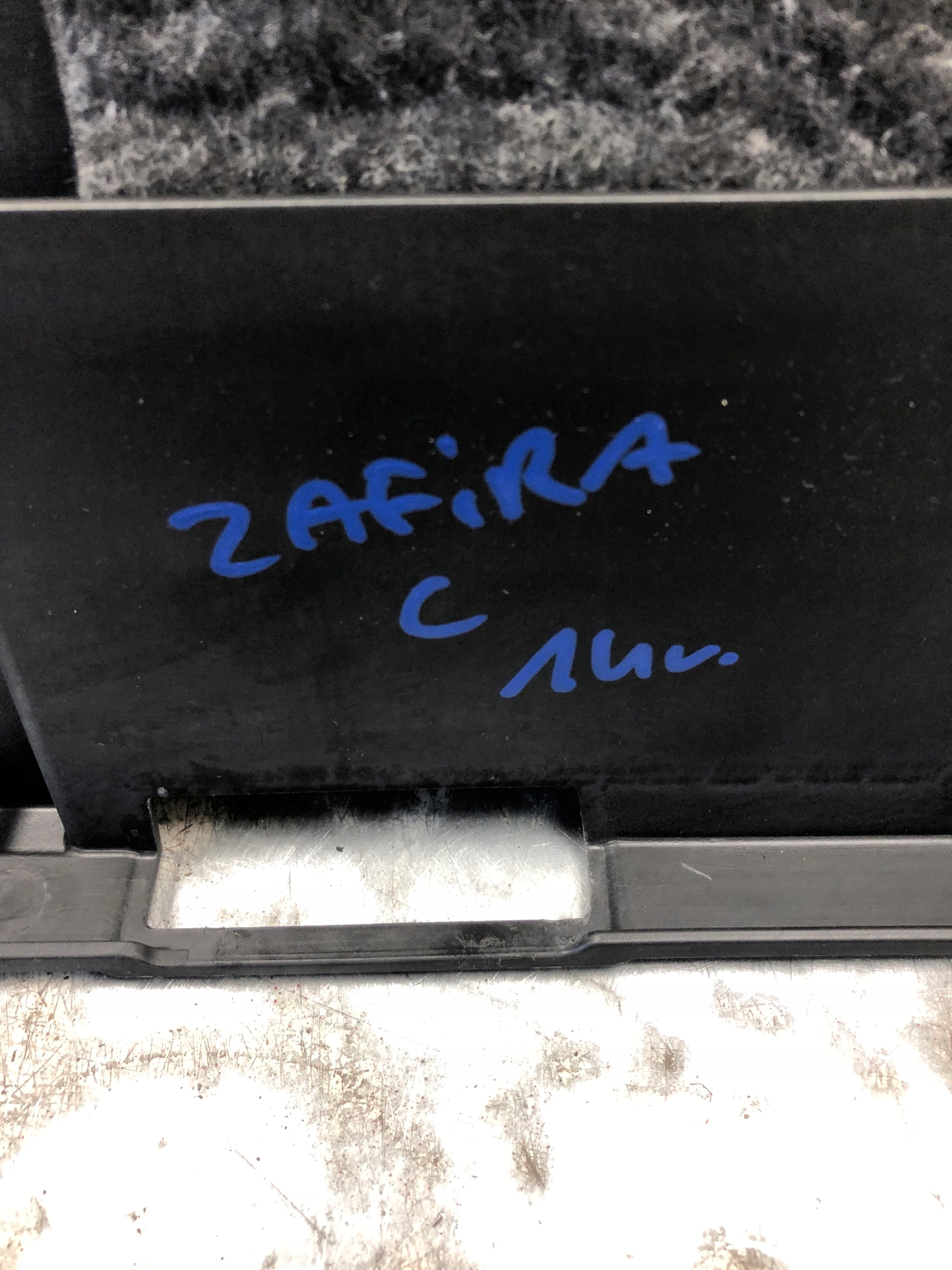 passenger compartment sump boot OPEL ZAFIRA C 13295817