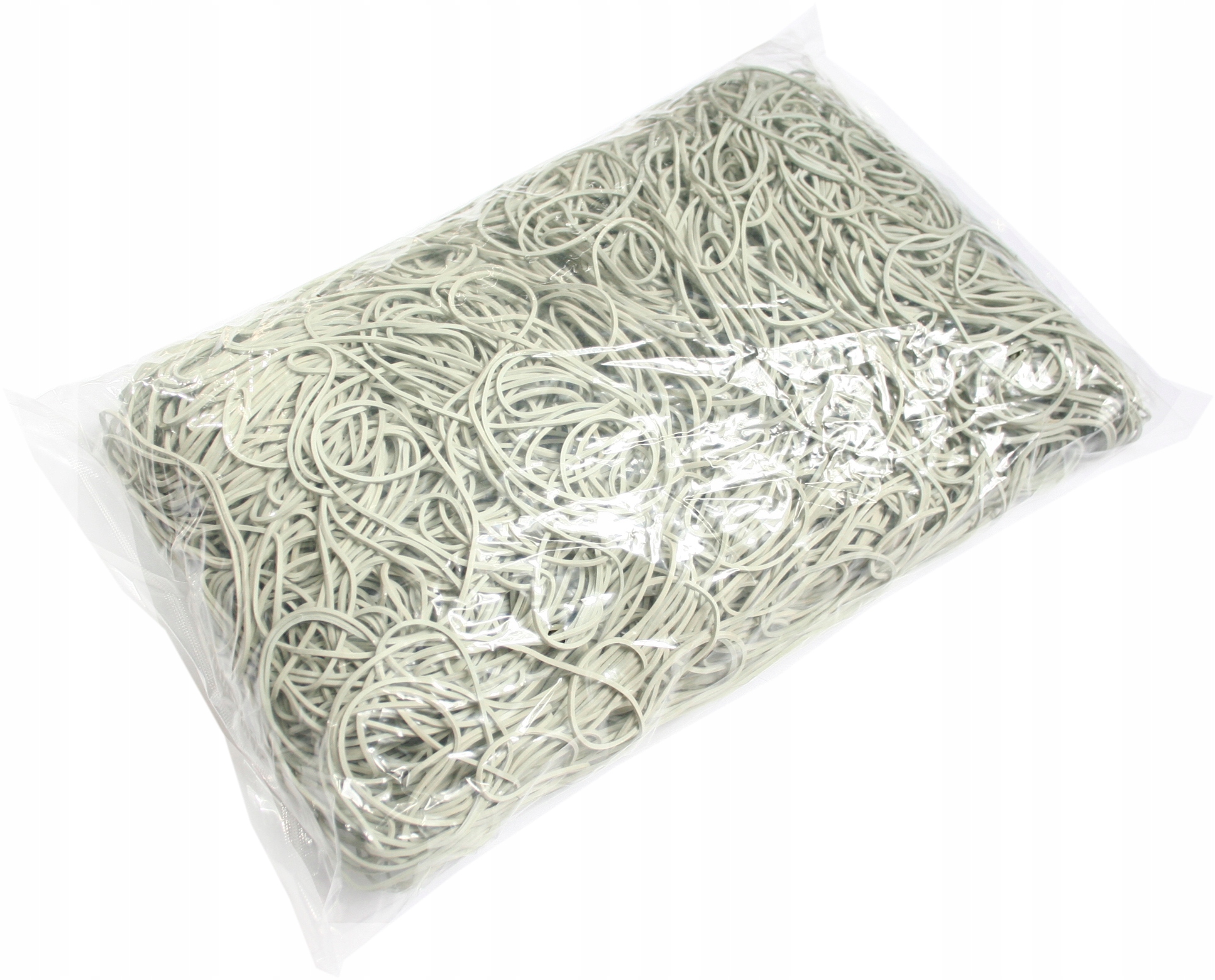 GUMKI RECEPTURKI DUŻE 100 mm x 1,5 mm BIAŁE MOCNE 1 KG Marka inny