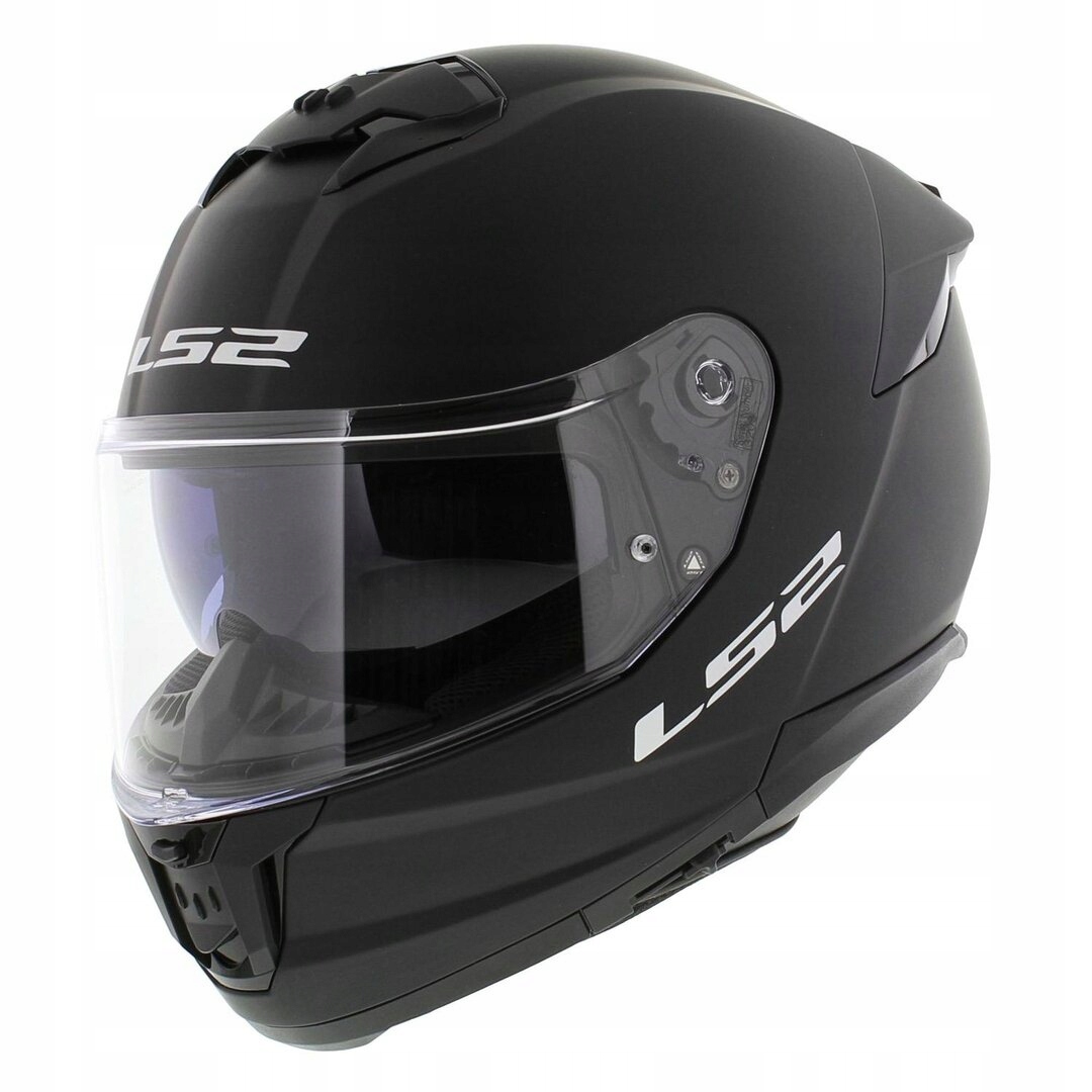 LS2 KASK MOTOCYKLOWY INTEGRALNY FF808 STREAM II SOLID BLK MAT L +KOMINIARKA Producent LS2