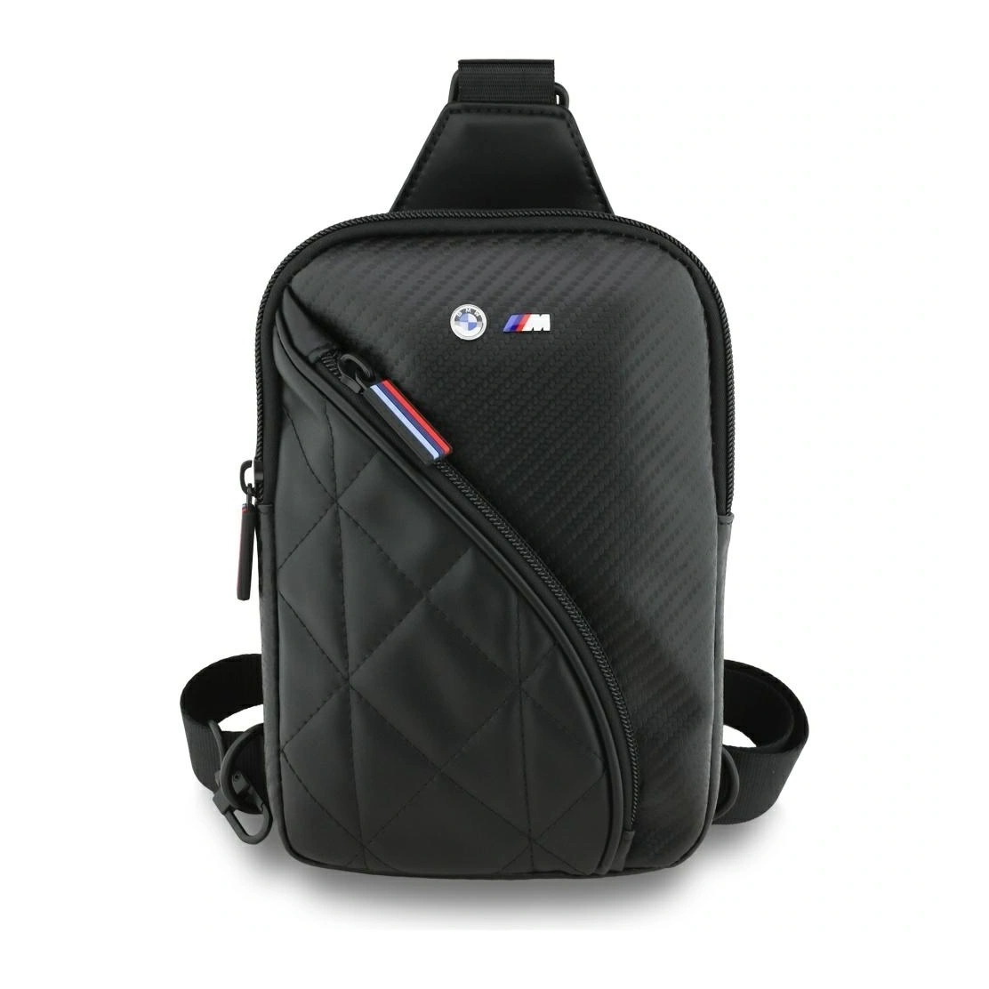 Crossbody kabelka Bmw Carbon Pocket & Metal Logo černá