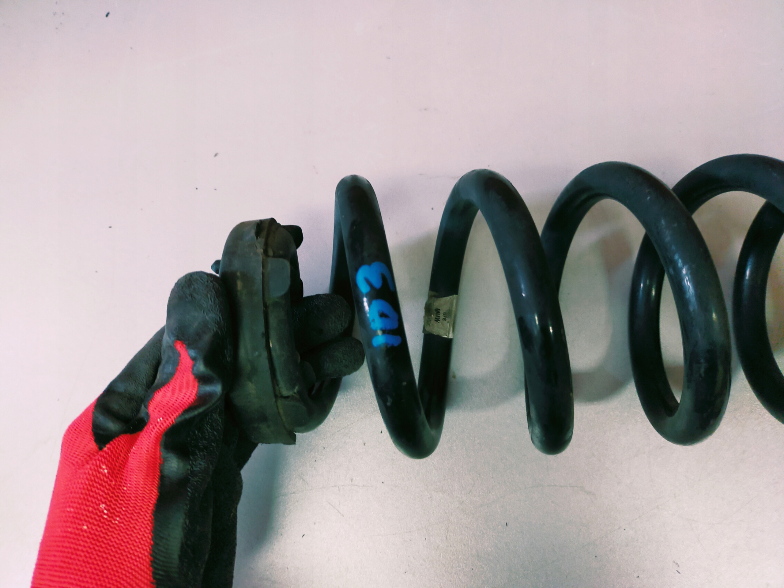 spring springing rear part Volkswagen ID3