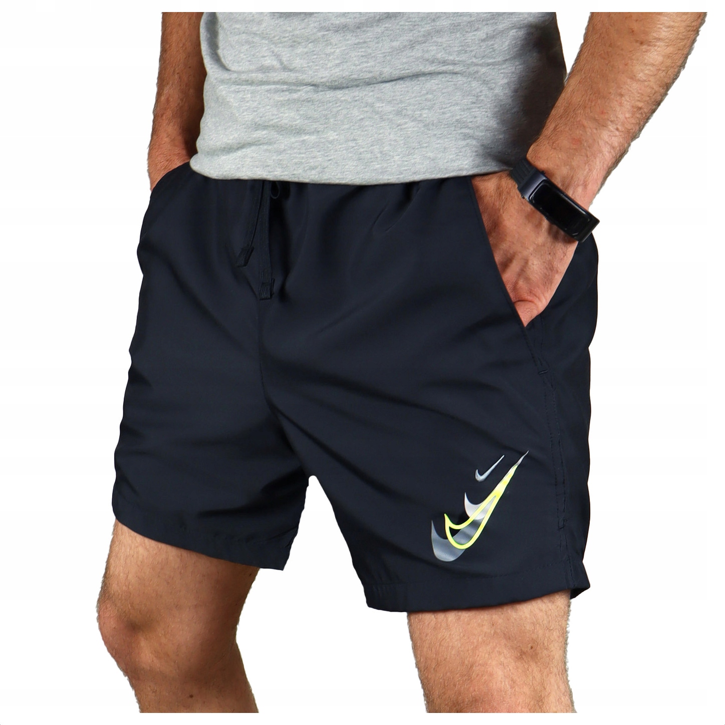 Nike kraťasy Kapsy na léto šortky do bazénu Multiswoosh