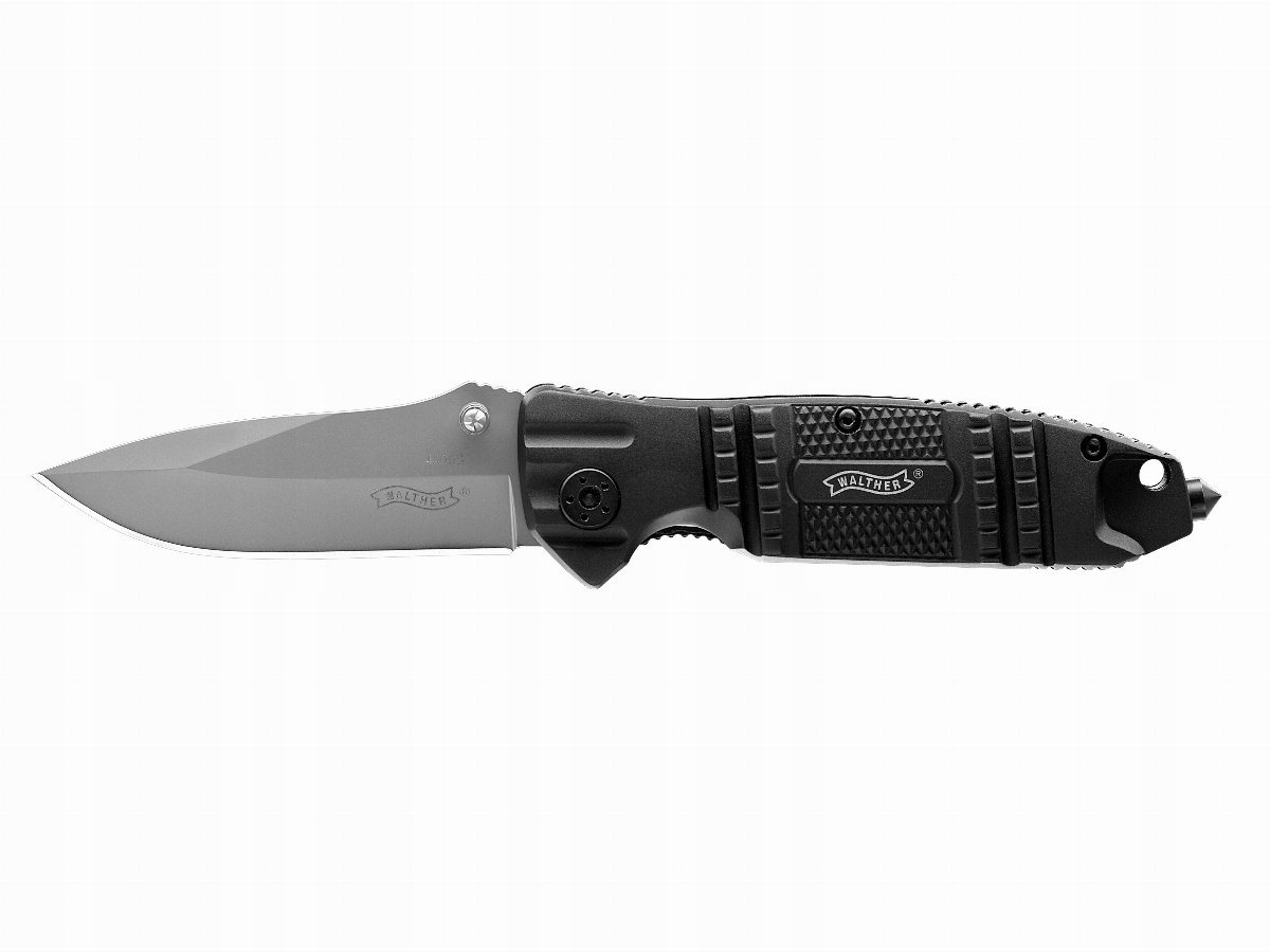 Nůž Walther Silver Tac Stk Stříbrný Podpora otevření Taktický
