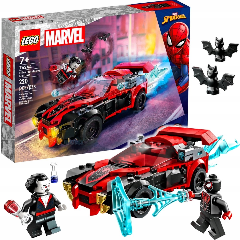 

Lego Marvel 76244 Miles Morales kontra Morbius