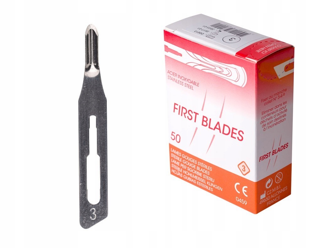 

Dłutka First Blades rozmiar 3 50szt