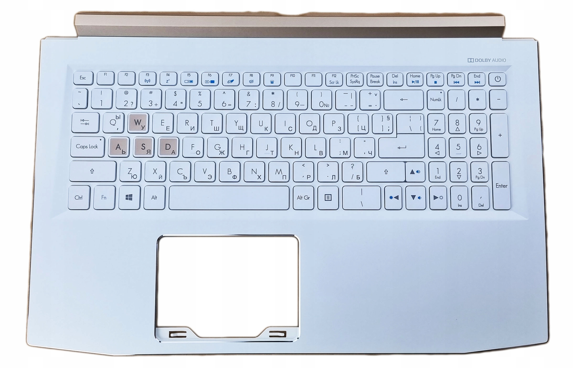 Nová Krytka Klávesnice Acer Predator Helios 300 PH315-51 GTX1060 Bulharská