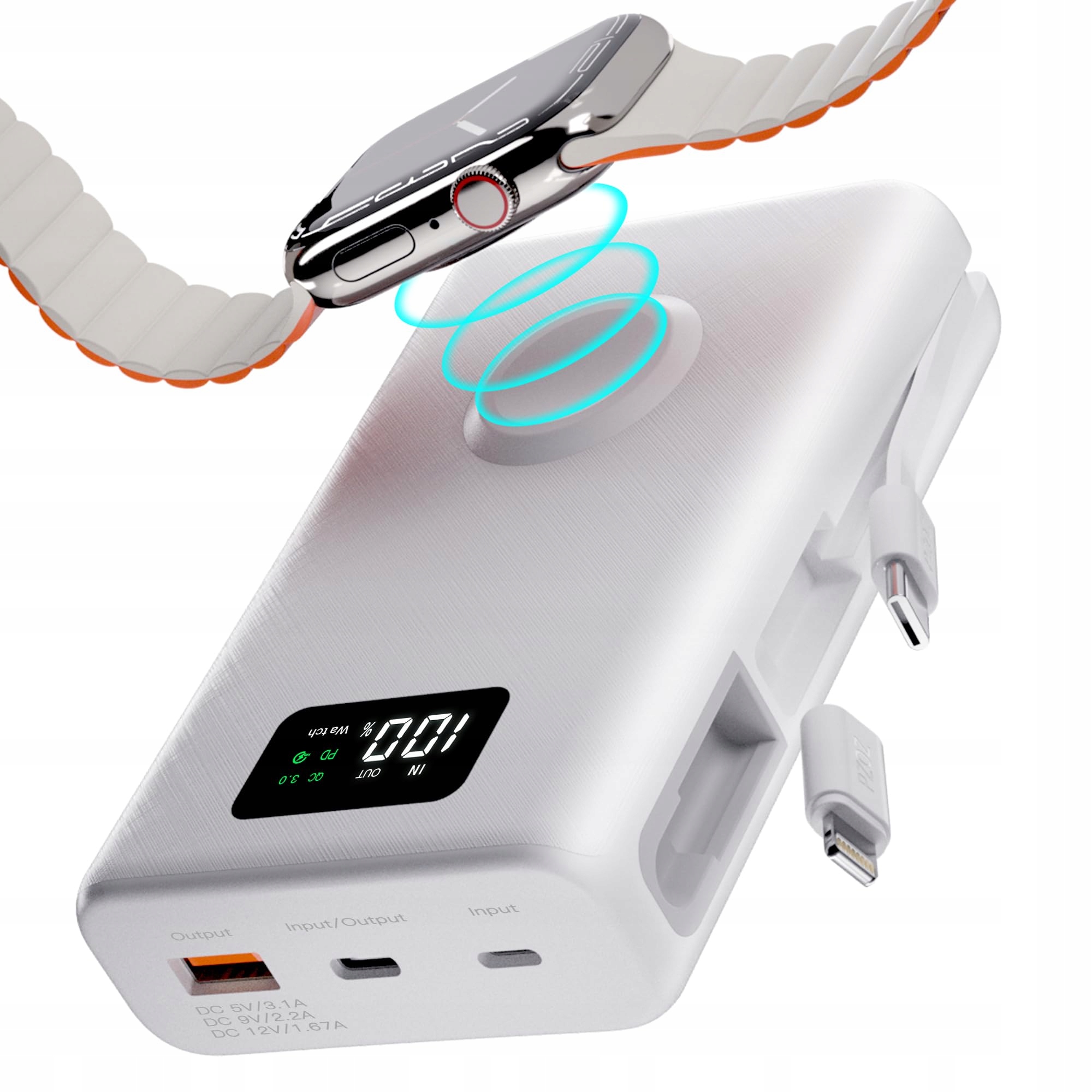 Pzoz Powerbank 225W 20000 mAh iPhone Samsung iPad Switch Qc 30 Pd