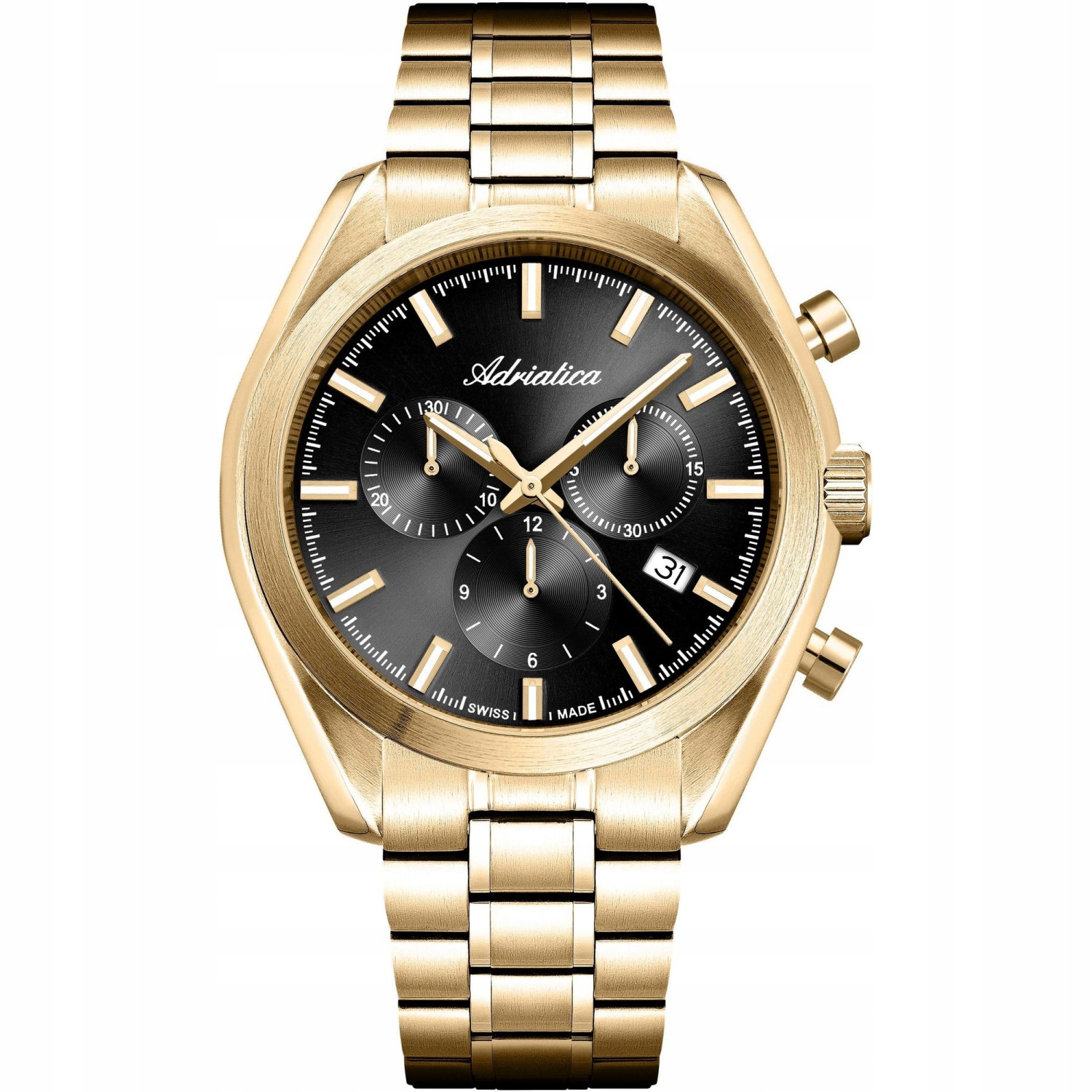 Pánské Hodinky Adriatica A8350.1114CH zlaté