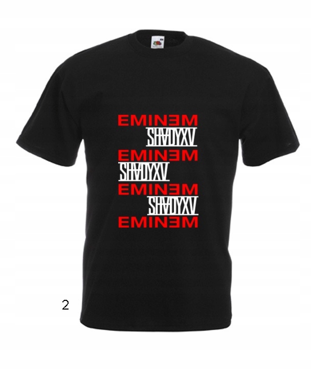 

Koszulki Eminem Marshall Mathers Wzory Rozmiary