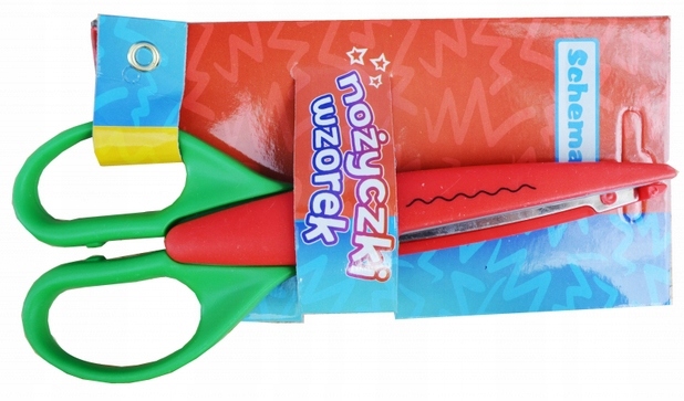 NOŻYCZKI ze Wzorkiem Schemat MIX