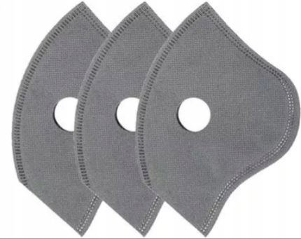 3szt×FILTR FILTRY DO MASKI ANTYSMOGOWEJ PM2.5 HEPA Zastosowanie użytek codzienny