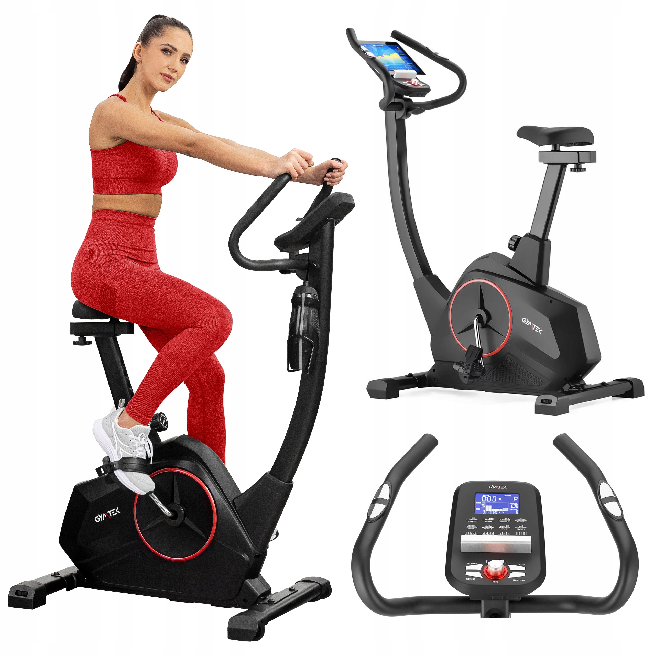 Rower Magnetyczny Stacjonarny Treningowy Do Ćwiczeń Fitness XB4000 Gymtek