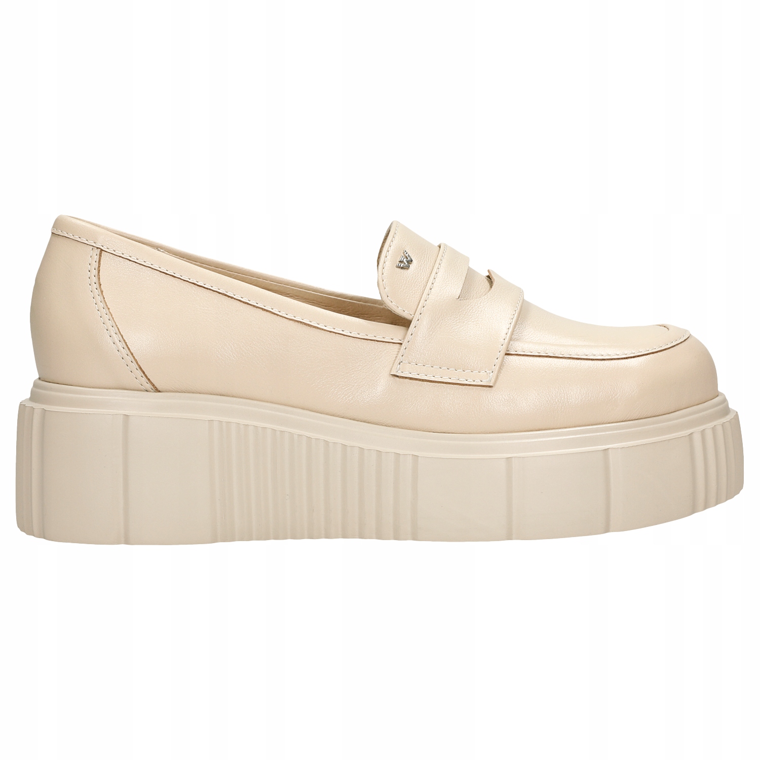 

Buty Wojas Półbuty damskie mokasyny beżowe r. 37