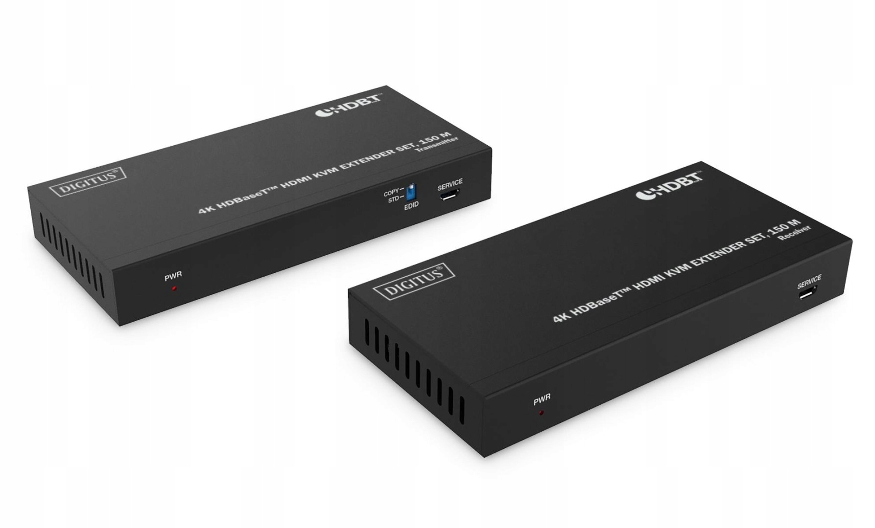 Przedłużacz/Extender Digitus Hdmi 4K60Hz 150m po skrętce HDBaseT Hdcp 2.2 I