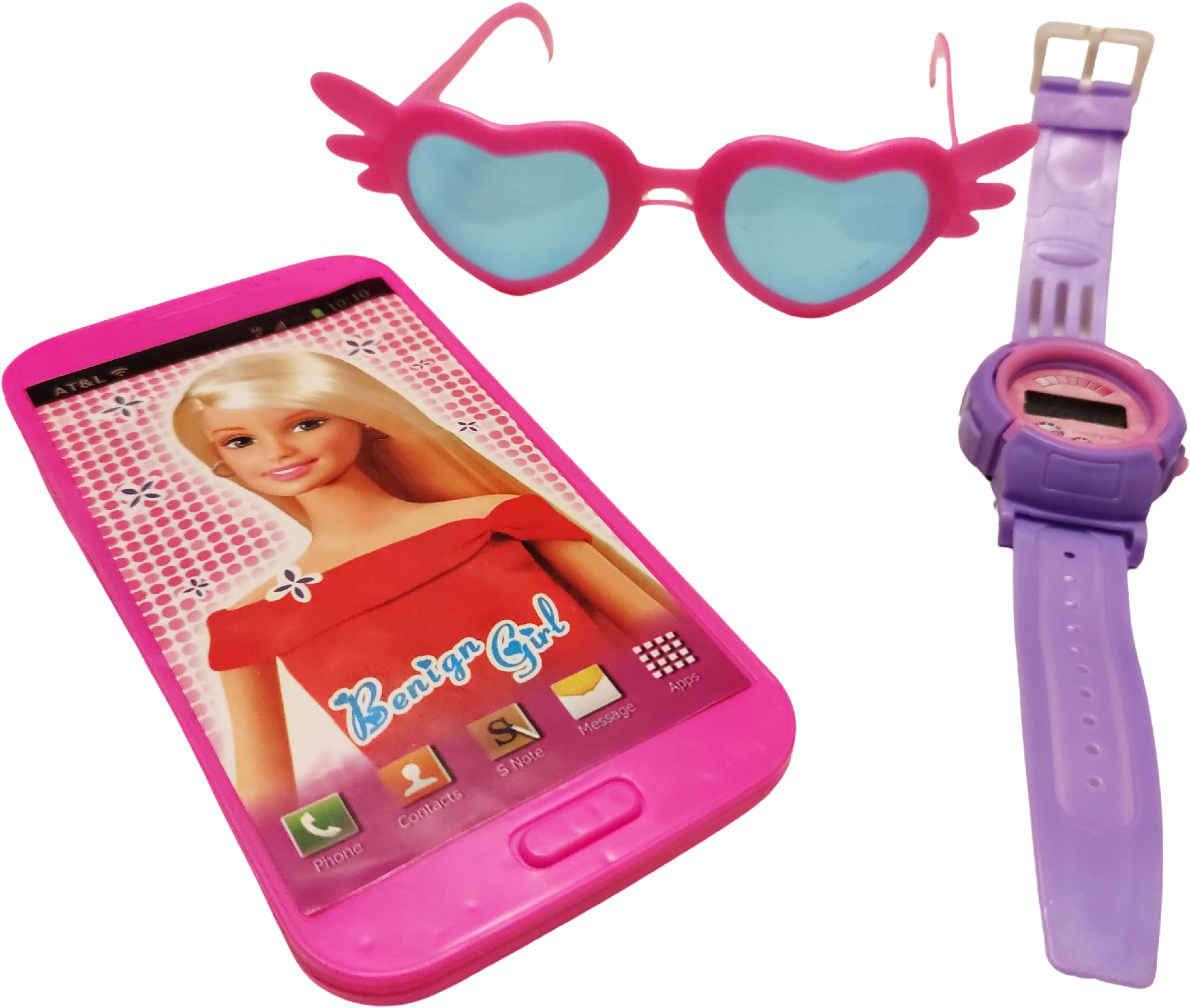 

Telefon Zegarek Okulary dla Dziewczynki 3w1 Dźwięk
