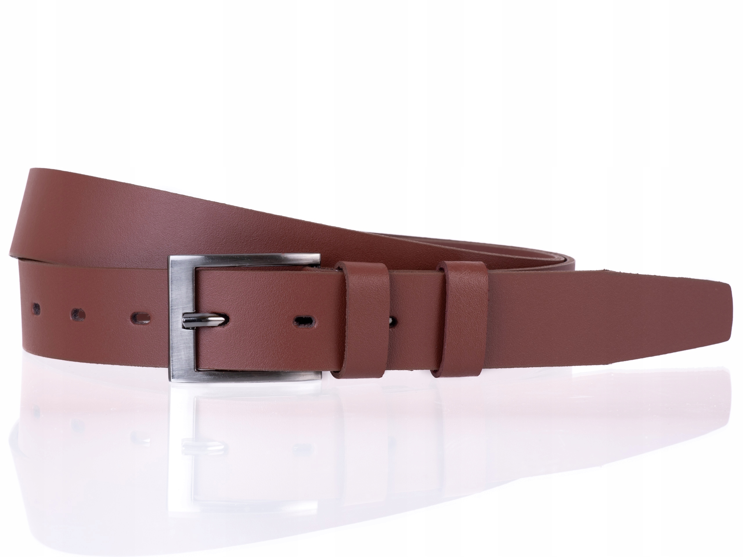 

Pasek do spodni 100% Skórzany J. Brązowy | r.95cm