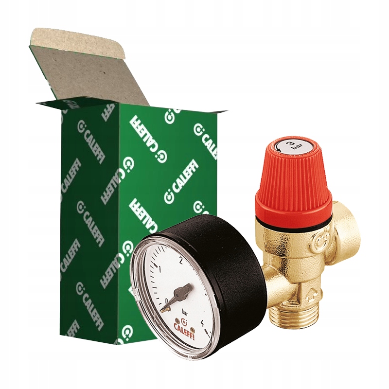 

Zawór Bezpieczeństwa Wz Manometr Caleffi 1/2 3BAR