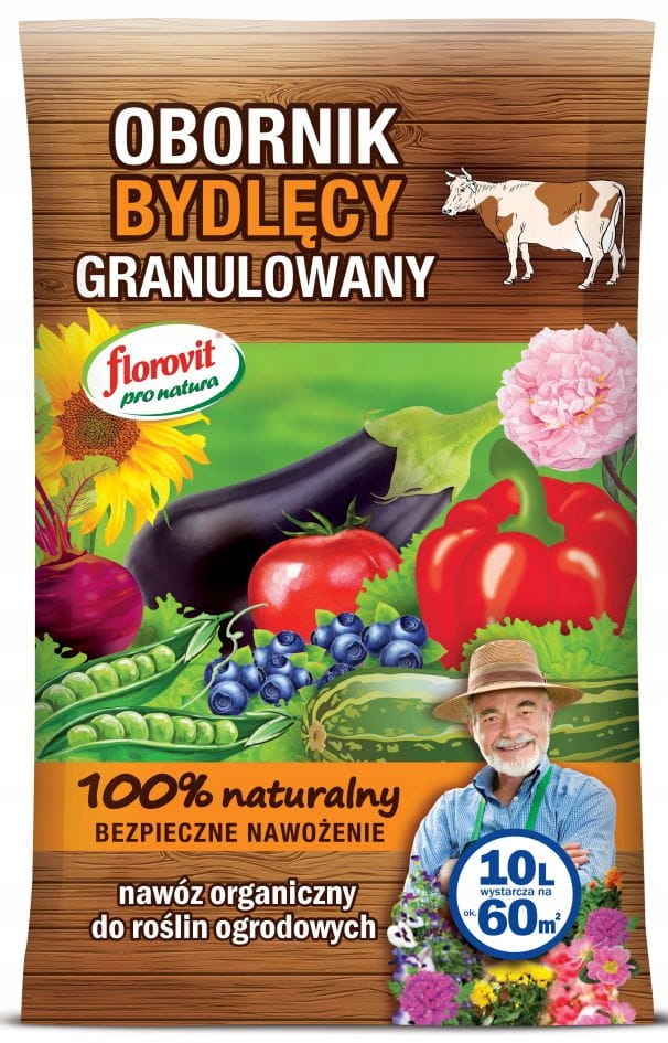 

Florovit Obornik Granulowany Bydlęcy 10 L Bio