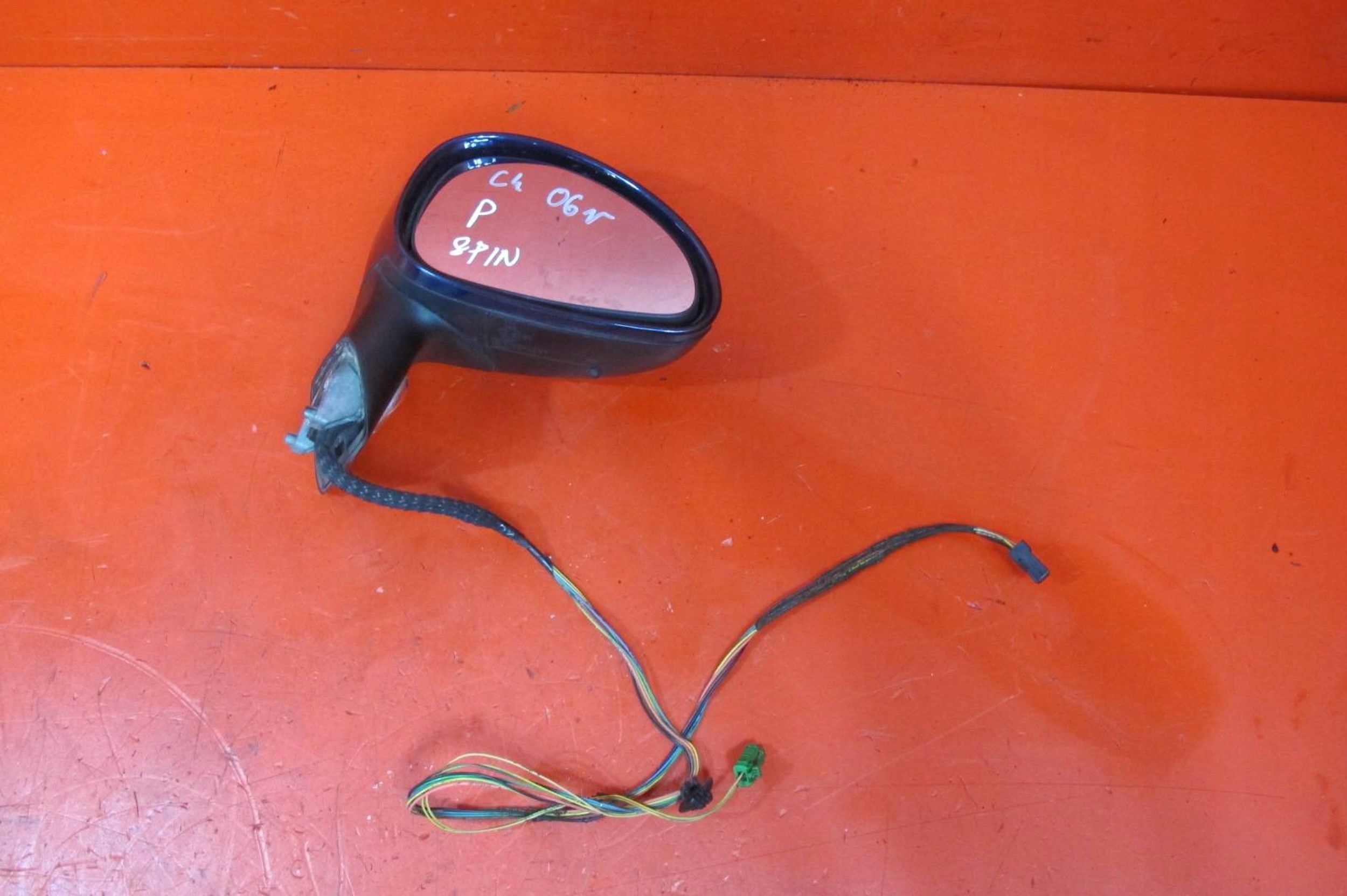 CITROEN C4 and 1 COUPE 3D 04-08 mirror right KPU 8-PIN