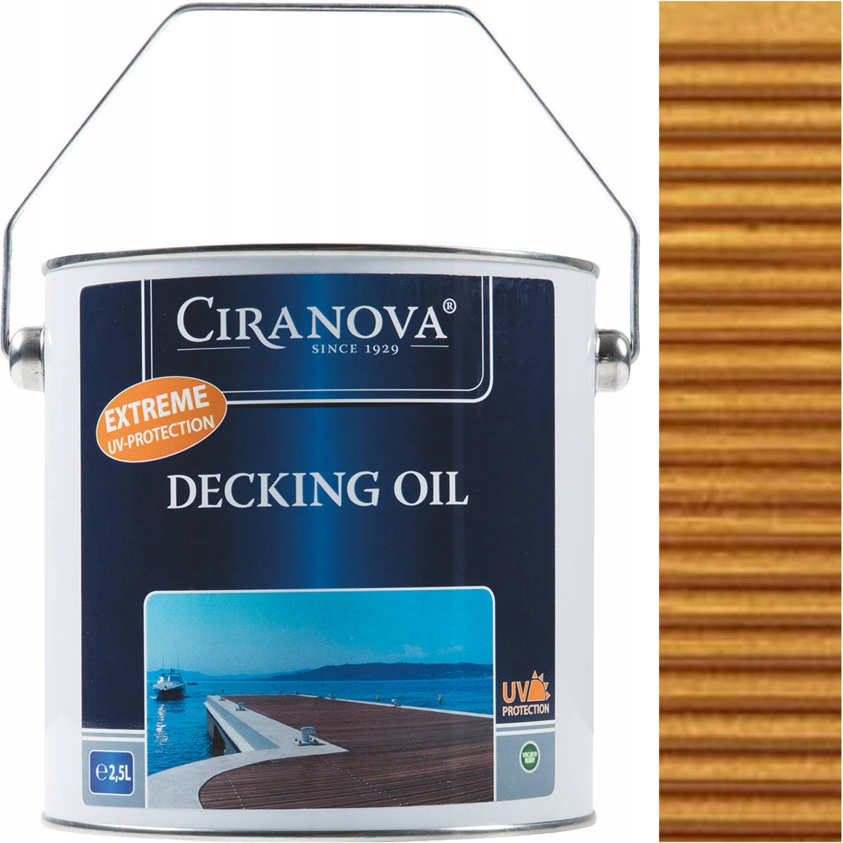 Ciranova Terasový olej Decking Oil Dub Svetlý 2,5L