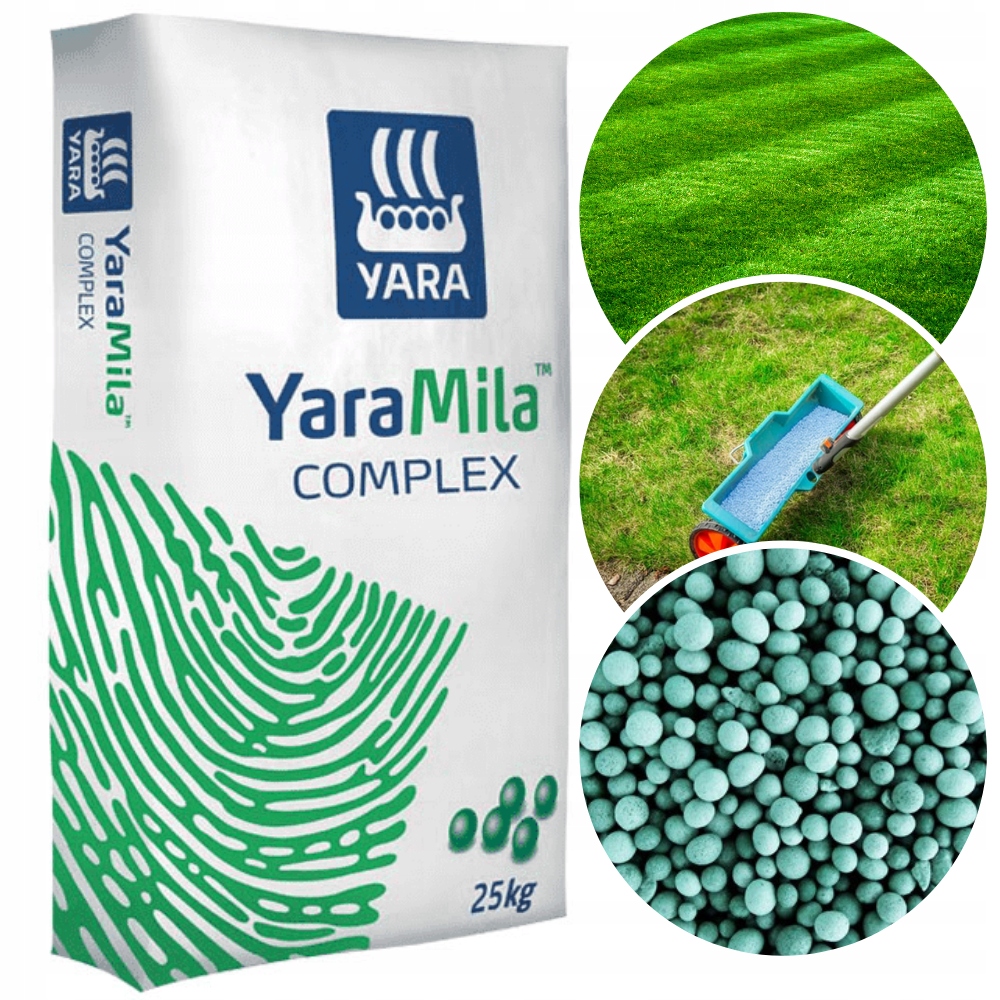 Hydrocomplex Yara Mila Complex Nawóz Npk 12-11-18 25KG Oryginał Do Trawy