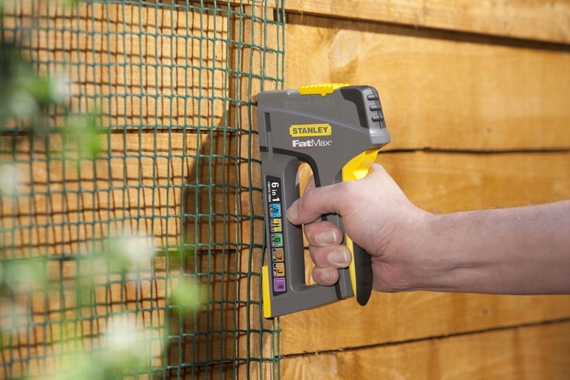 STANLEY 70868 TR75 ZSZYWACZ TAPICERSKI TAKER 6in1 Minimalna długość gwoździ 15 mm