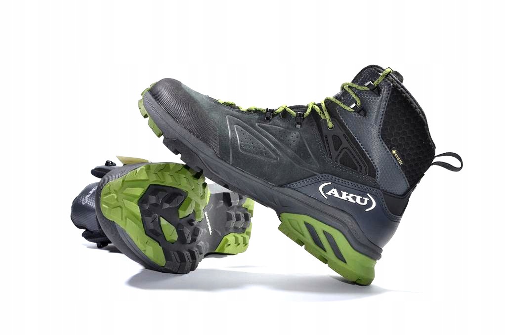 Horské vysoké trekové boty Aku Reactive Gtx Gore tex 42 Tenuta Green