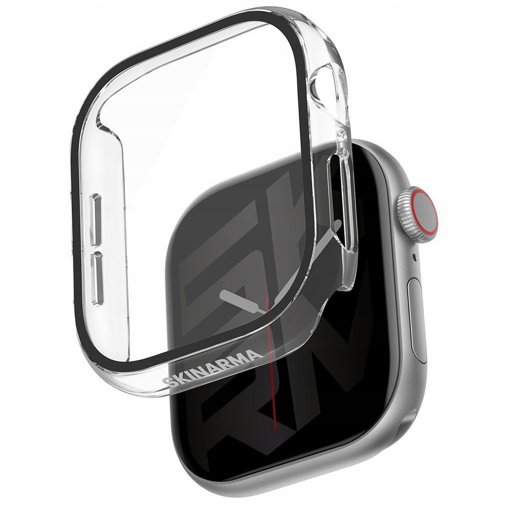 Szkło hartowane / etui do Apple Watch 11 / Watch 10 42mm, przezroczyste
