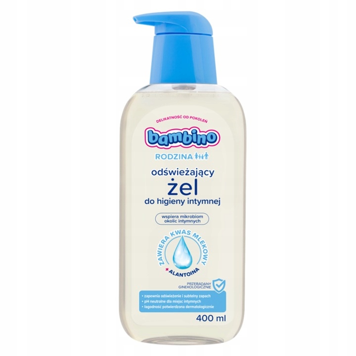 Żel do higieny intymnej BAMBINO RODZINA 3 x 400 ml Rodzaj żel