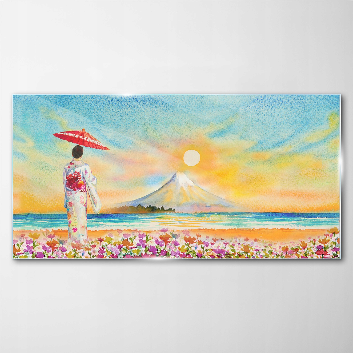 

Foto-obraz szklany Góra fuji Japonia 100x50 cm