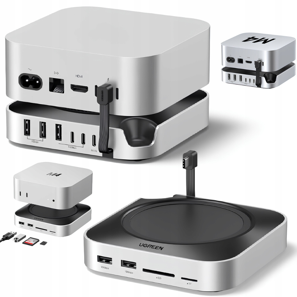 Dokovacia stanica Čítačka kariet Usb-c Ugreen CM841 11v1 pre Apple Mac Mini Hub