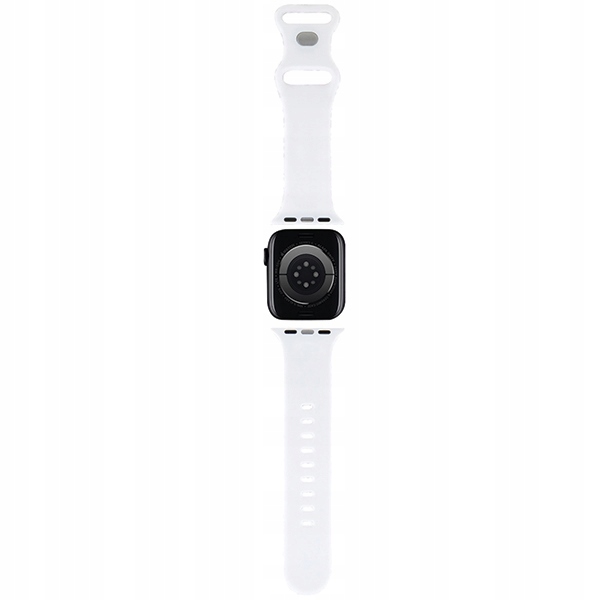 Hello Kitty Pasek Do Apple Watch 38MM 40MM 41MM Czarny Silikonowy Z Wzorami