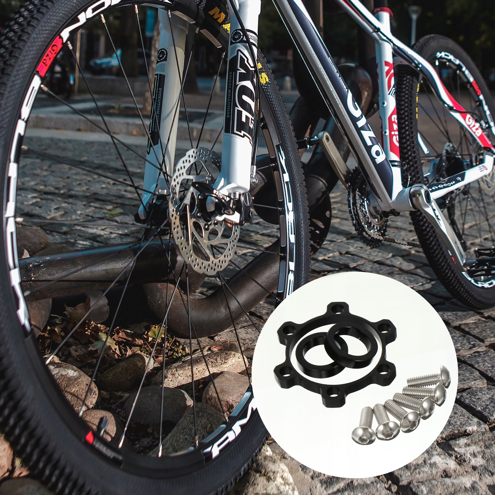 PIASTA GWINTOWANE WOLNE KOŁA KLOCKI HAMULCOWE ROWEROWE Model 29589099