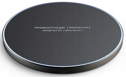 Allocacoc aluminium super cienka szybka Ładowarka indukcyjna 10W microUSB