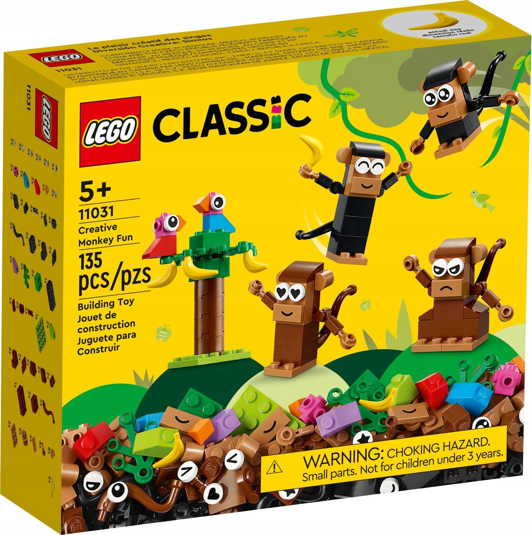 

Lego 11031 Classic Kreatywna małpia zabawa wys.24H