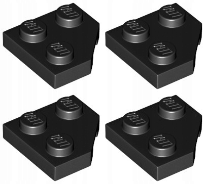 

Lego 26601 Płytka 2x2 Czarna Nowa (2g) 4 szt.