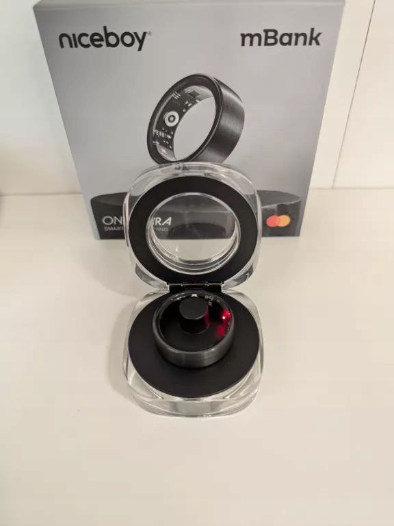 NICEBOY ONE ULTRA INTELIGENTNY PIERŚCIEŃ Z FUNKCJĄ PŁATNOŚCI ZBLIŻENIOWYCH