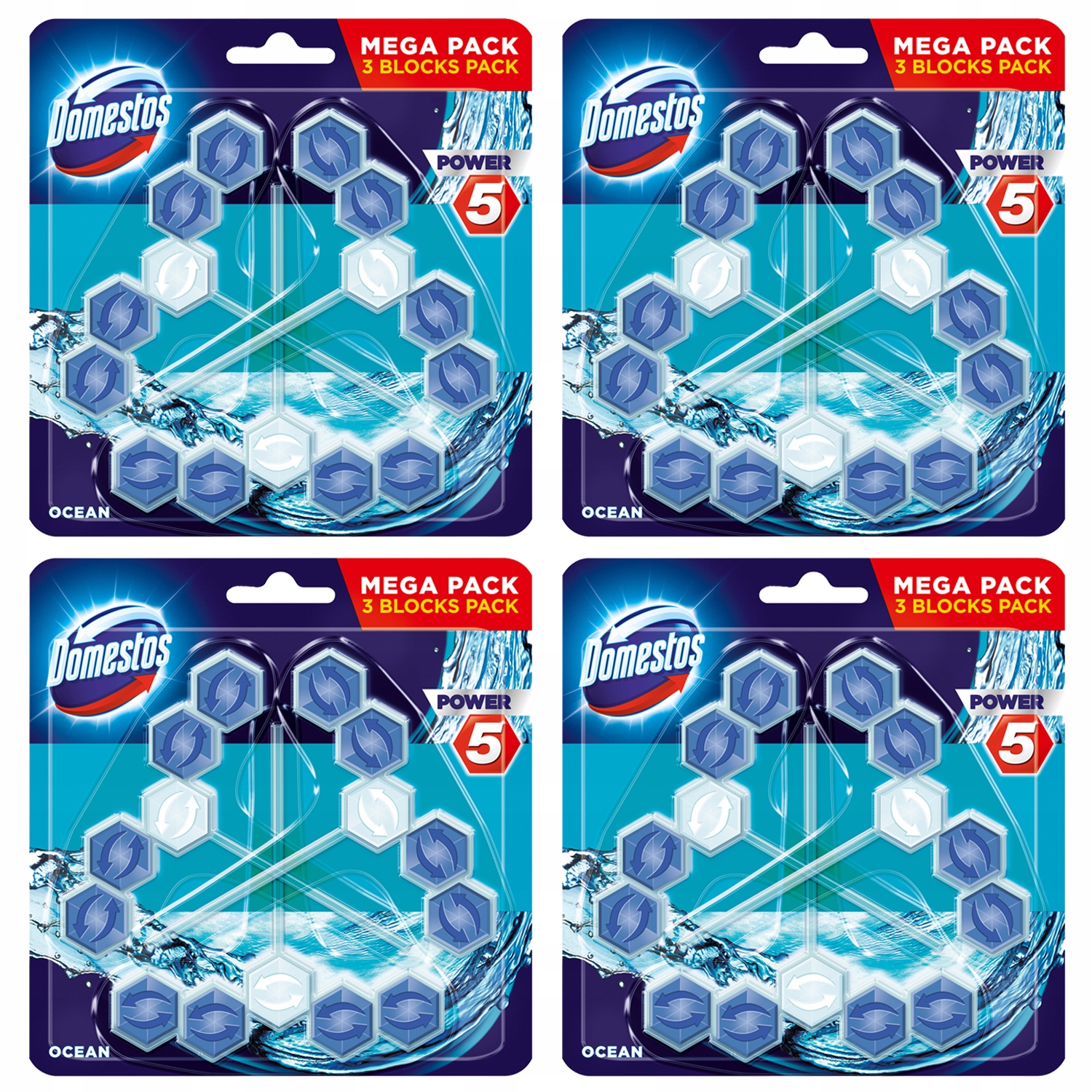 

Domestos Power 5 Zawieszka Wc zapachowa Ocean 12sz