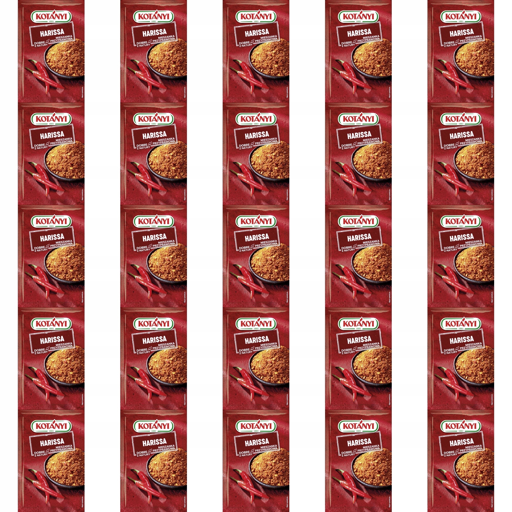 25x 20g Kotanyi Harissa mieszanka Karton