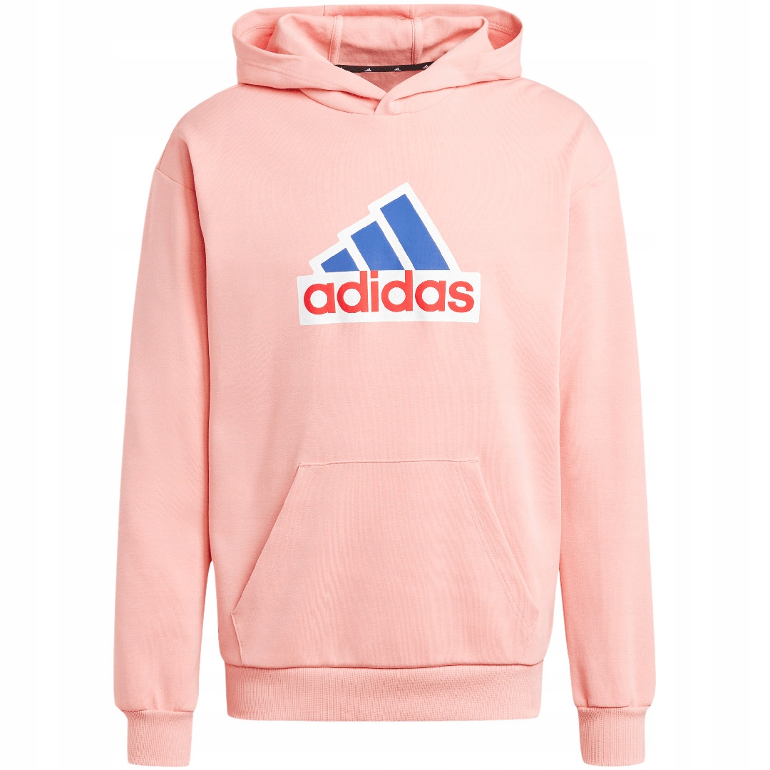 Pánská mikina adidas Fi Bos Hd Oly růžová IS9597 vel. M