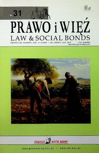 Prawo i Więź nr 31 / 2020