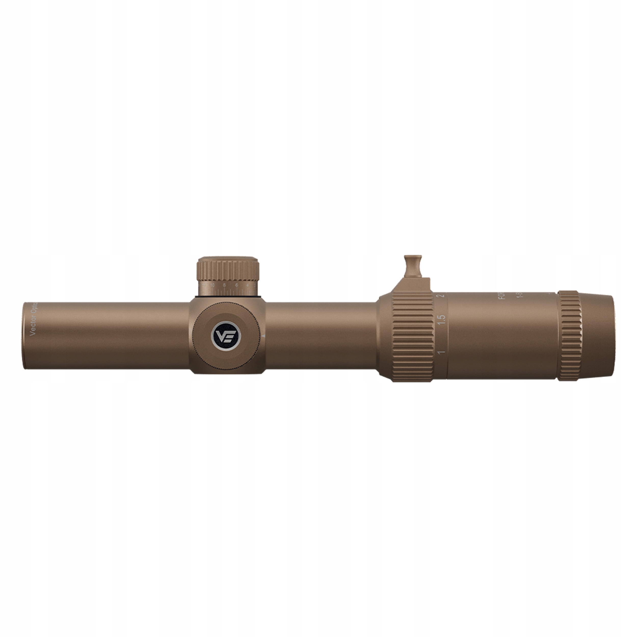 Luneta Vector Optics Forester 1-5x24 Fde Sfp 30 mm SCOC-32