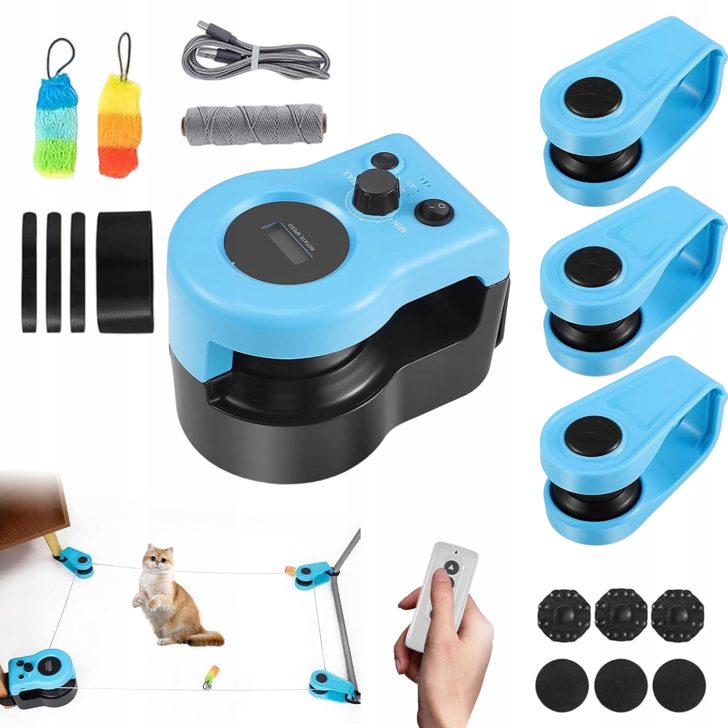 Automatická Hračka Pro Kočky Pro Cvičení Běhu, Manuální Režim