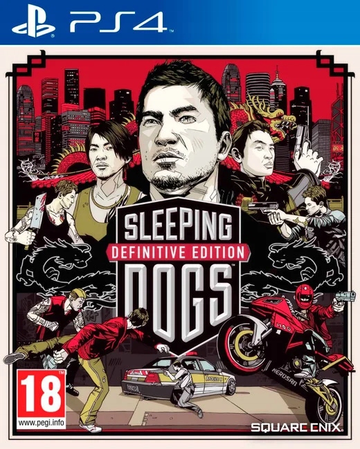 Square Enix - Sleeping Dogs: Definitive Edition - PS4 PlayStation 4 (PS4) pudełkowa