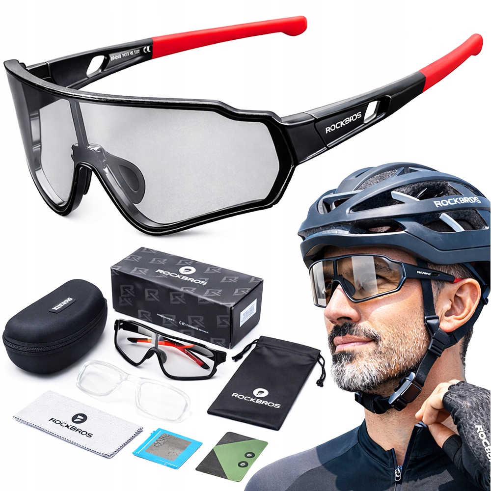 Sportovní Cyklistické Brýle Fotochromatické UV400 Pro Sluneční Kolo Unisex