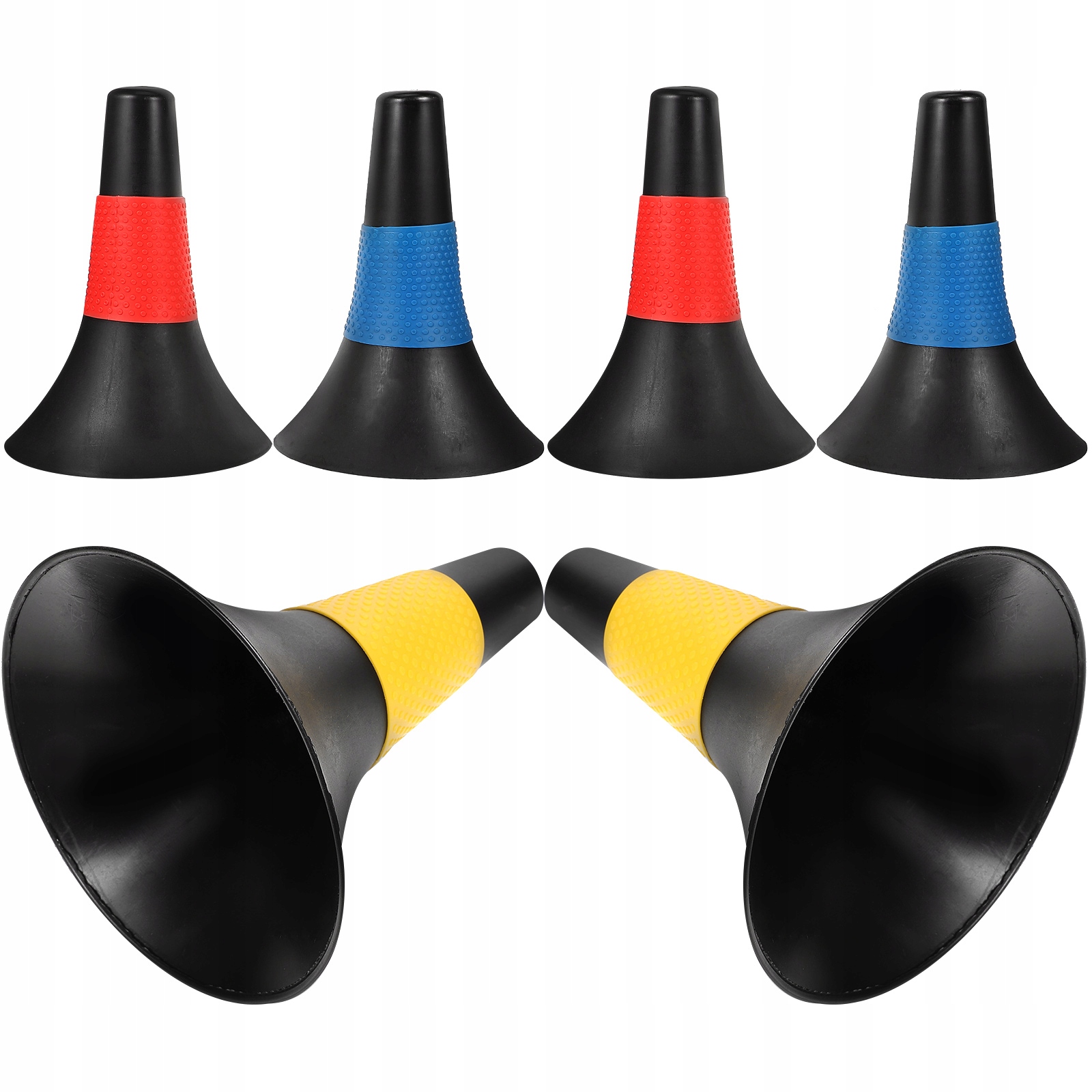 6SZT PRZENOŚNE KONICZYNY PIŁKARSKIE PROFESJONALNE PRZESZKODY ZWINNOŚĆ