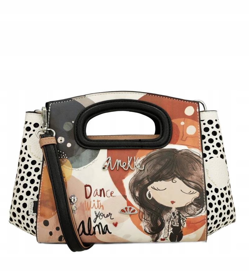 Dámská kabelka kufřík do ruky i přes rameno Anekke Alma 40701-398