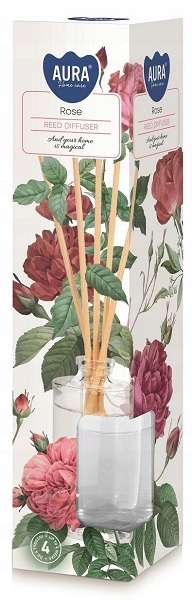 Dyfuzor odświeżacz powietrza RÓŻE 45ml 4tyg 20,3cm