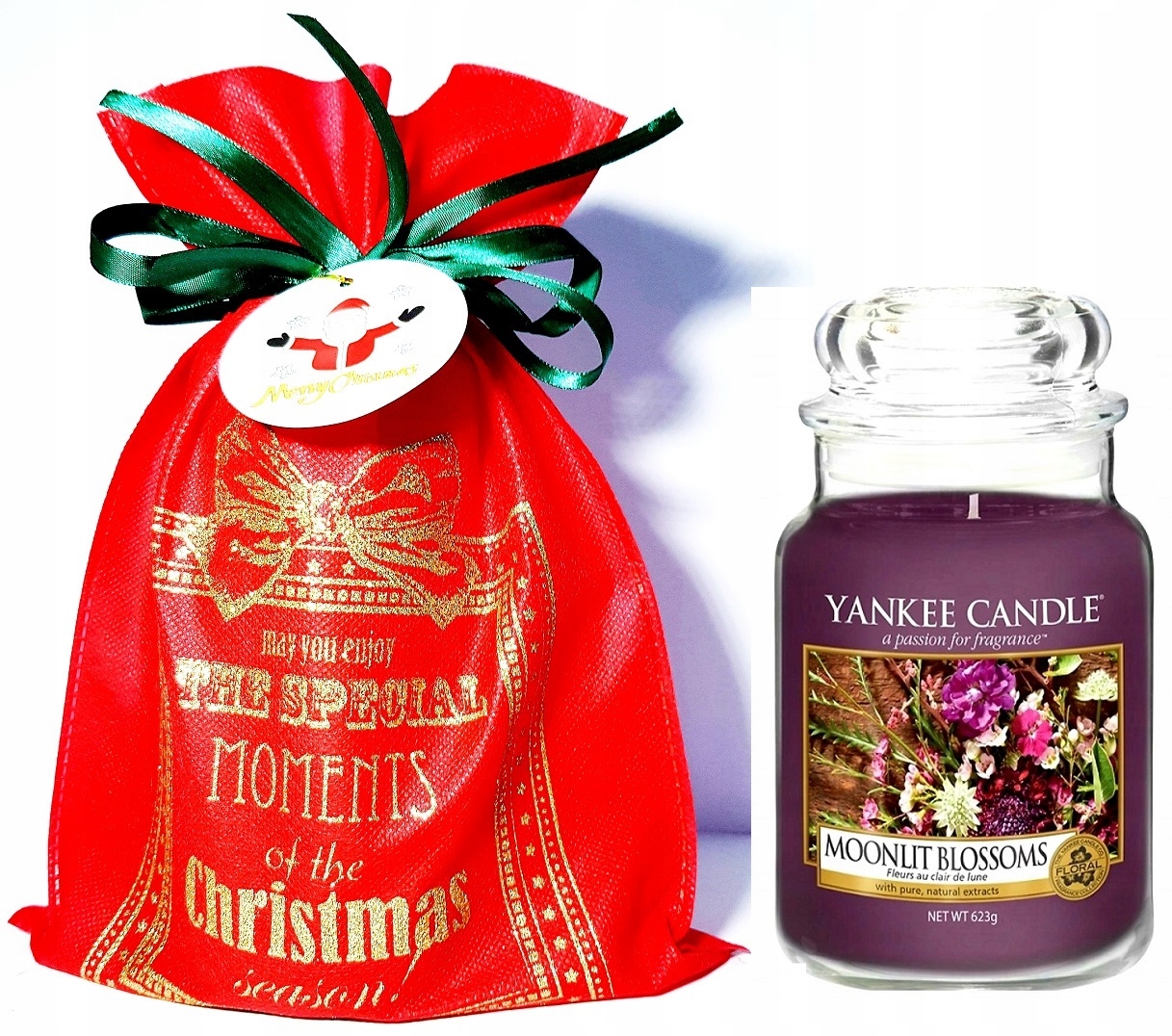 

Yankee Candle Moonlit Blossoms na Prezent 623g