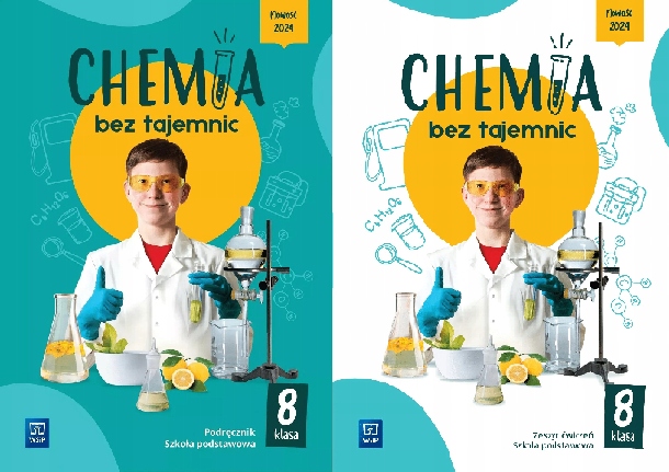 ZESTAW Chemia bez tajemnic 8 WSIP Podręcznik+Ćwiczenie